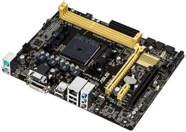 Alt view image 2 of 3 - ASUS A58M-E A58 FM2+ mATX Motherboard A