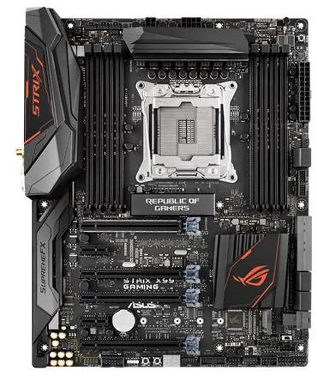 Main image of ASUS ROG STRIX X99 GAMING X99 2011-3 ATX Gaming Motherboard M.2 RGB SLI B
