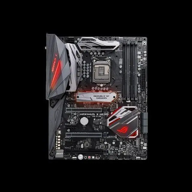Main image of ASUS ROG MAXIMUS X HERO Intel LGA Z370 1151 ATX Desktop Motherboard B