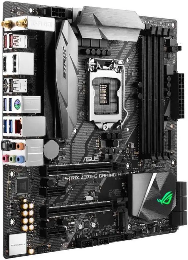 Main image of ASUS ROG STRIX Z370-G GAMING(WI-FI AC) Intel LGA Z370 1151 MicroATX Desktop Motherboard B