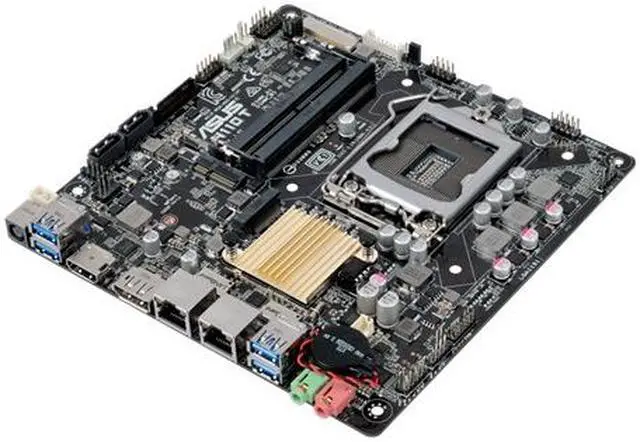 Alt view image 2 of 6 - ASUS H110T Intel LGA H110 1151 Mini-ITX M.2 Desktop Motherboard A