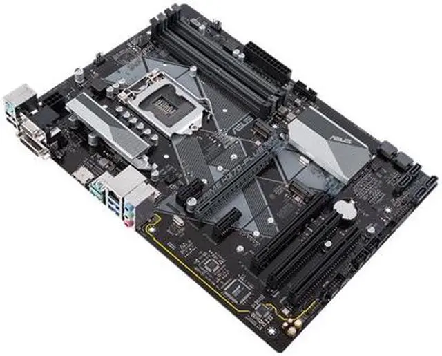 Alt view image 4 of 5 - ASUS PRIME H370-PLUS Intel LGA H370 1151 ATX M.2 Desktop Motherboard B