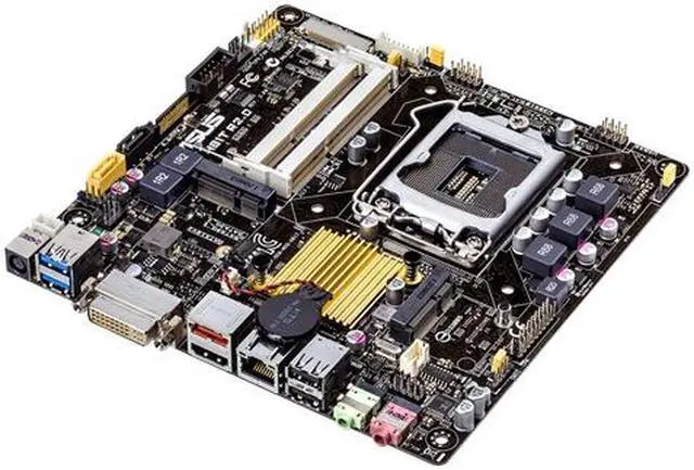 Alt view image 2 of 3 - ASUS H81T R2.0 Intel LGA H81 1150 Mini-ITX Desktop Motherboard B