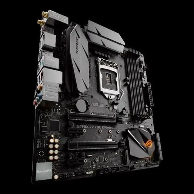 Alt view image 2 of 4 - ASUS ROG STRIX Z270G GAMING Z270 1151 mATX Gaming Motherboard M.2 RGB B