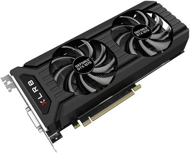 Alt view image 2 of 4 - PNY GeForce GTX 1070 OC 8GB GDDR5 VCGGTX1070XGPB-OC Video Card GPU