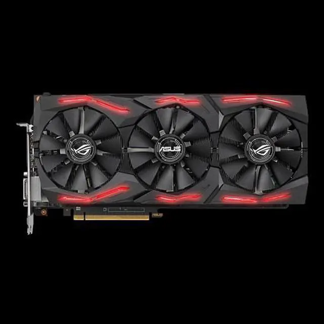 Alt view image 5 of 6 - ASUS Radeon VEGA 56 ROG-STRIX-RXVEGA56-O8G-GAMING Video Card GPU