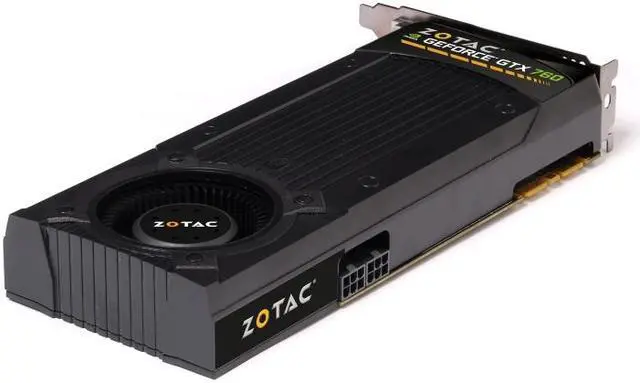 Alt view image 3 of 4 - Zotac Geforce GTX 760 2GB Blower GDDR5 ZT-70403-10B Video Graphics Card GPU