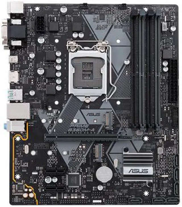 Main image of ASUS PRIME B360M-A Intel B360 1151 LGA MicroATX M.2 Desktop Motherboard B