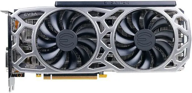 Alt view image 2 of 2 - EVGA GeForce 1080Ti SC2 11GB GDDR5X Gaming Video Graphics Card (11G-P4-6593-KR)
