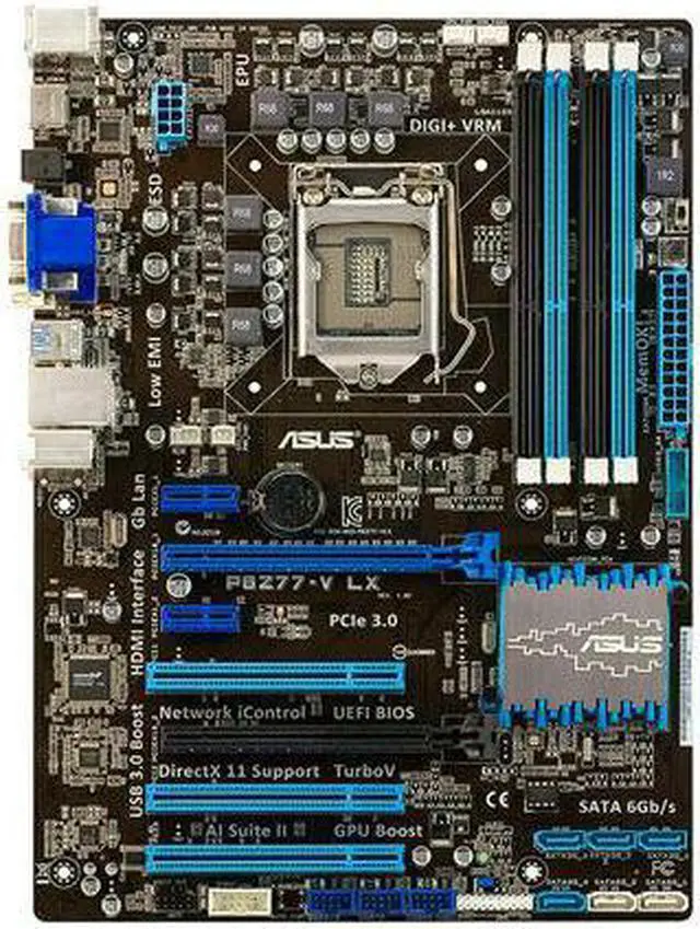 Main image of ASUS P8Z77-V LX/C/SI Desktop Motherboard