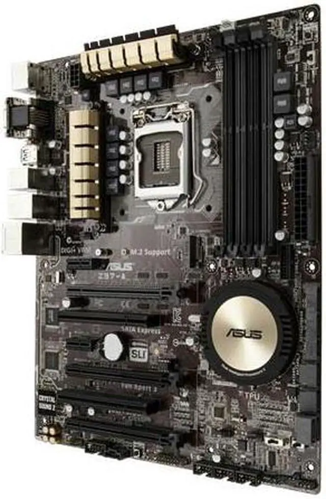Alt view image 4 of 14 - ASUS Z97-A Z97 ATX Motherboard LGA 1150 Intel Gen 4 & 5 M.2 SLI A
