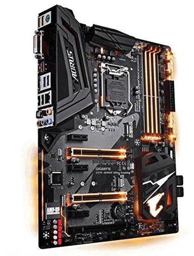 Alt view image 4 of 5 - Gigabyte Z370 AORUS ULTRA GAMING Intel LGA 1151 Z370 ATX M.2 Desktop Motherboard A