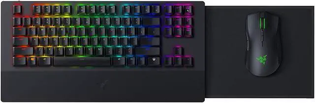 Alt view image 12 of 18 - Razer Turret Wireless Mechanical Gaming Keyboard & Mouse Combo for PC & Xbox One: Chroma RGB/Dynamic Lighting - Retractable Magnetic Mouse Mat - 40hr Battery