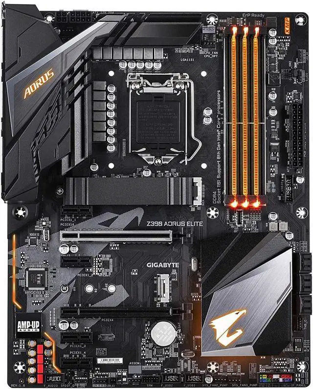 Refurbished: Gigabyte Z390 AORUS ELITE Intel Z390 1151 LGA ATX M.2