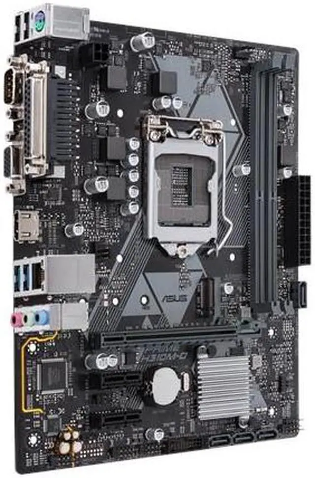 Alt view image 3 of 5 - ASUS PRIME H310M-D Intel H310 1151 LGA MicroATX M.2 Desktop Motherboard A