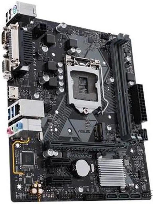 Alt view image 4 of 5 - ASUS PRIME H310M-D Intel H310 1151 LGA MicroATX M.2 Desktop Motherboard A