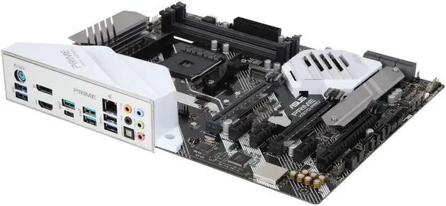 Alt view image 3 of 9 - ASUS PRIME X570-PRO AMD Socket X570 AM4 ATX M.2 Desktop Motherboard A