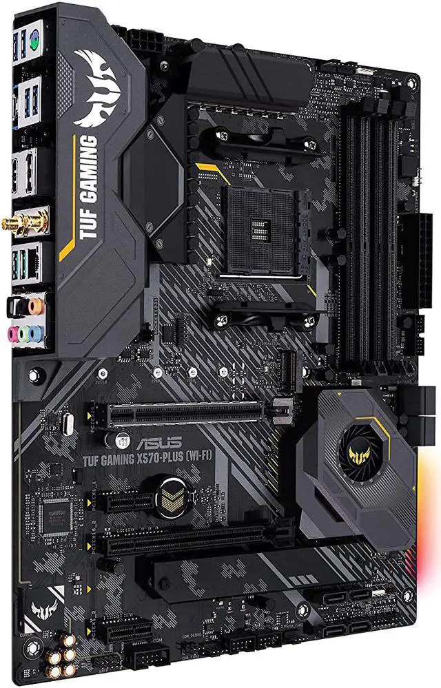 Alt view image 4 of 5 - ASUS TUF GAMING X570-PLUS WI-FI AMD Socket X570 AM4 ATX M.2 Desktop Motherboard B