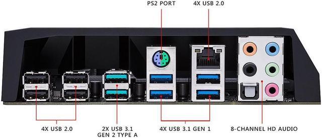 Alt view image 2 of 4 - ASUS TUF X299 MARK 2 Intel X299 2066 LGA ATX M.2 Desktop Motherboard B