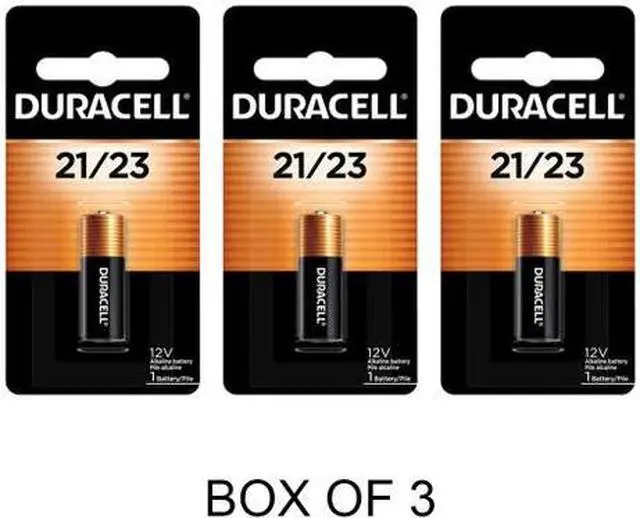 Main image of 21/23 Duracell 12 Volt Alkaline Batteries (Box of 3)