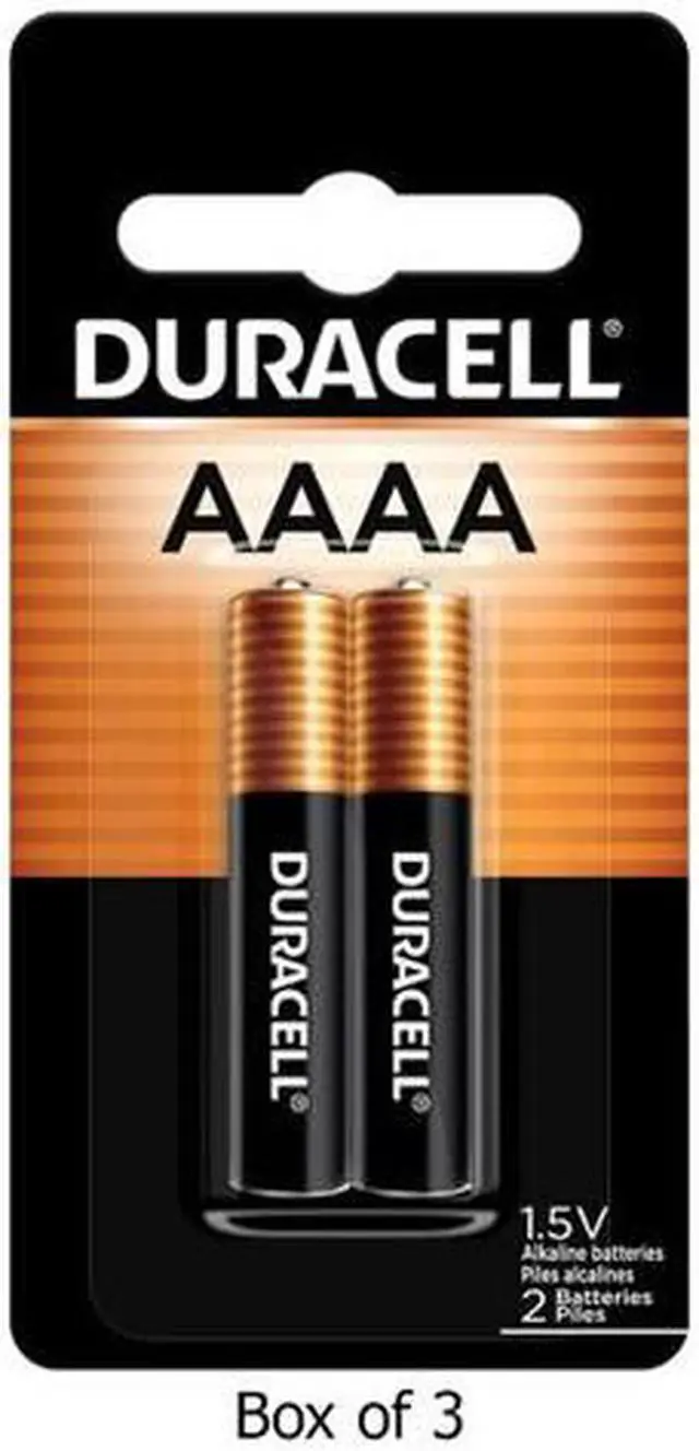 Main image of AAAA Duracell MX2500 Alkaline Batteries 2-Card (Box of 3)