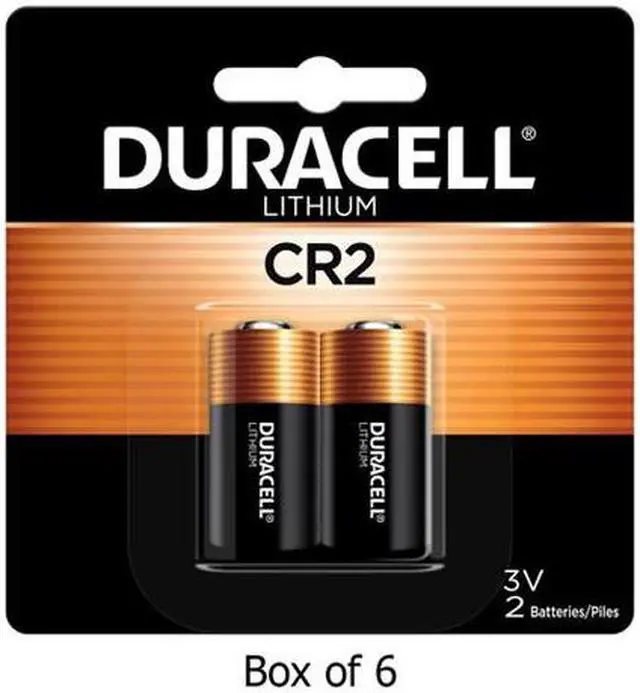 Main image of 12-Pack CR2 Duracell Ultra 3 Volt Lithium Batteries (6 Cards of 2)