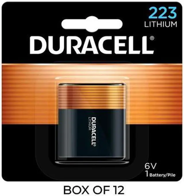 Main image of 12-Pack Duracell Ultra DL223 6 Volt Photo Lithium Batteries