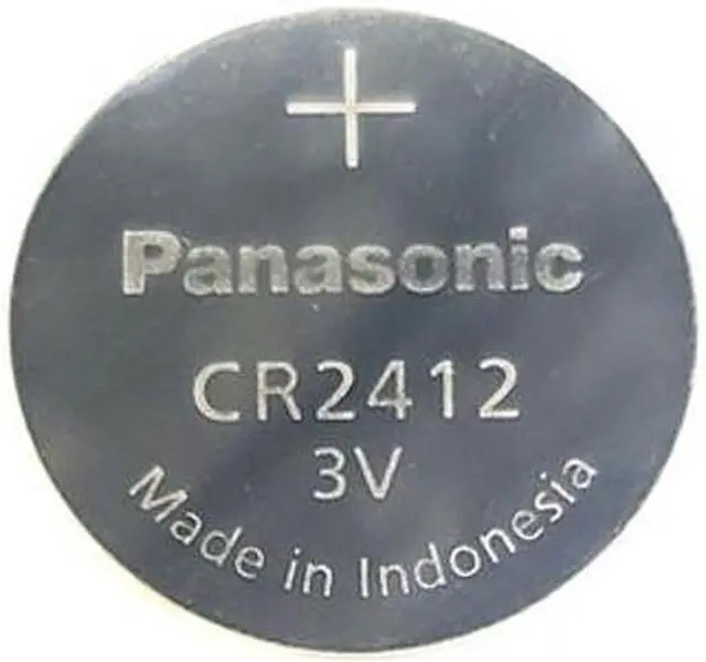 Main image of CR2412 Panasonic 3 Volt Lithium Coin Cell Battery