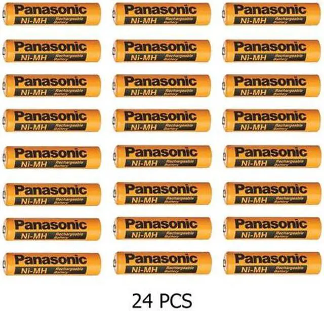 Main image of 24-Pack AAA Panasonic 700 mAh NiMH Rechargeable Batteries