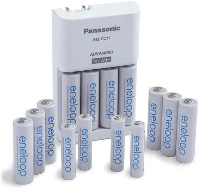 Main image of Panasonic Eneloop 10 AA & 4 AAA Battery & Charger Combo KKJ17MCA104)