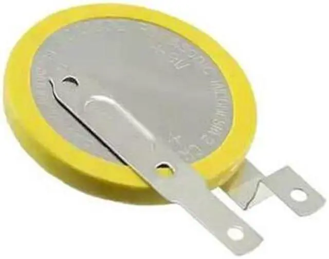 Main image of Panasonic CR2032/F1N 3V Lithium Coin Cell Battery w/ Tabs