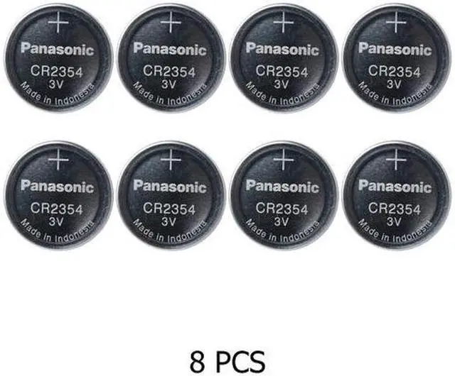 Main image of 8-Pack CR2354 Panasonic 3 Volt Lithium Coin Cell Batteries