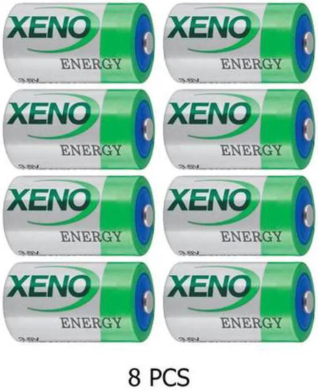 Main image of 8-Pack Xeno XL-050F 3.6V 1/2 AA 1.2Ah Lithium Batteries