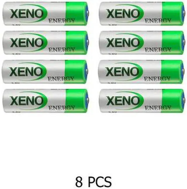 Main image of 8-Pack Xeno XL-060F 3.6V AA 2.4Ah Lithium Batteries