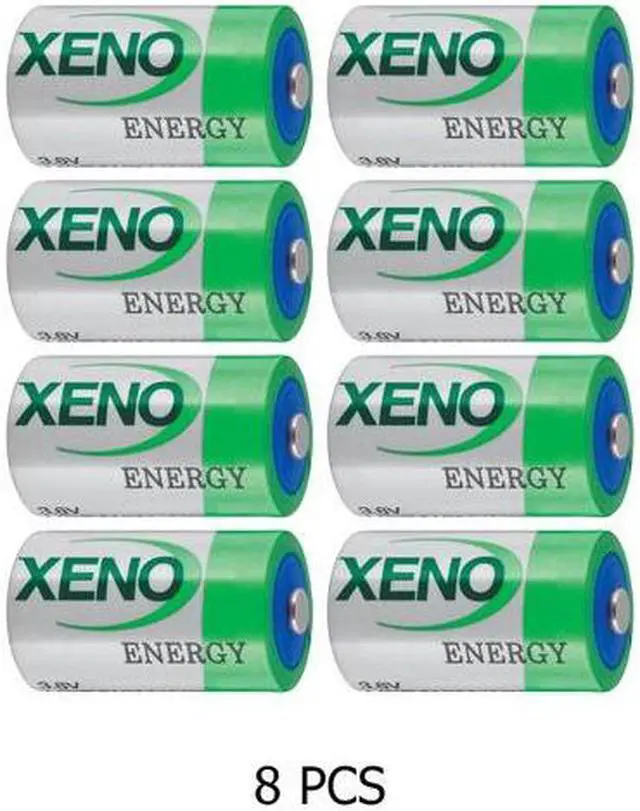 Main image of 8-Pack Xeno XL-050H 3.6V 1/2 AA 850mAh Lithium Batteries