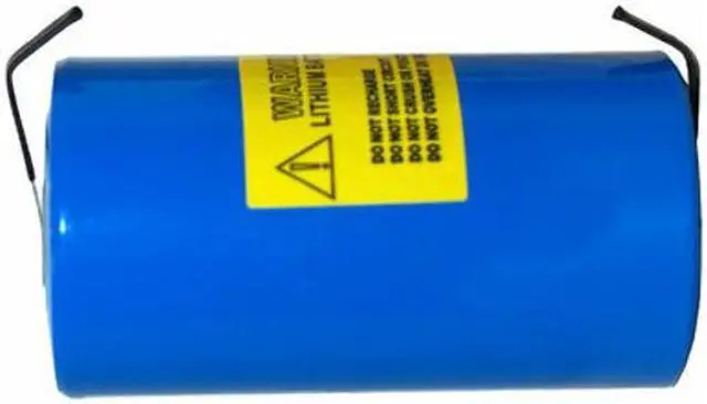 Main image of C (LS26500 / ER26500) 3.6 Volt Primary Lithium Battery with Tabs (9000 mAh)