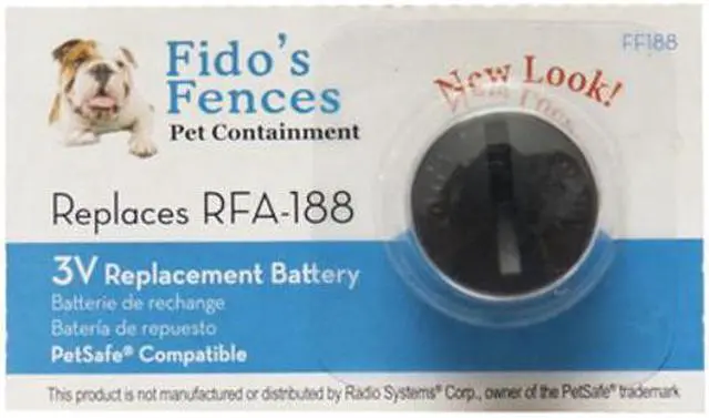 Main image of RFA-188 PetSafe Compatible Fence & Dog Collar Lithium Battery