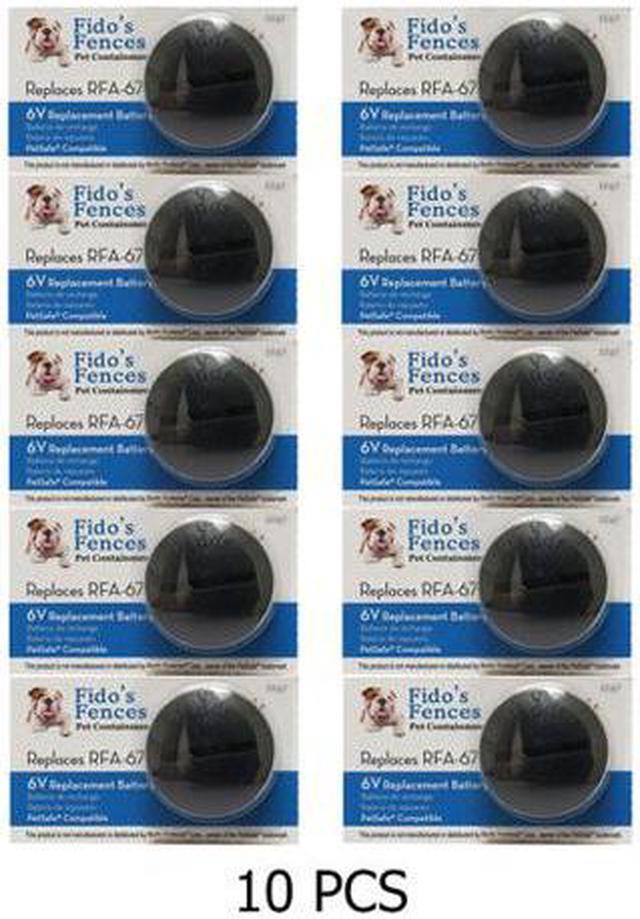Main image of 10-Pack RFA-67 PetSafe Compatible Fence & Dog Collar Batteries