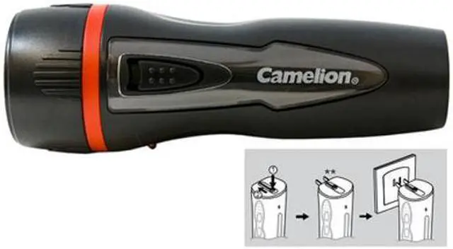 Main image of 4 LED Rechargeable Plug-In Emergency Ready Flashlight