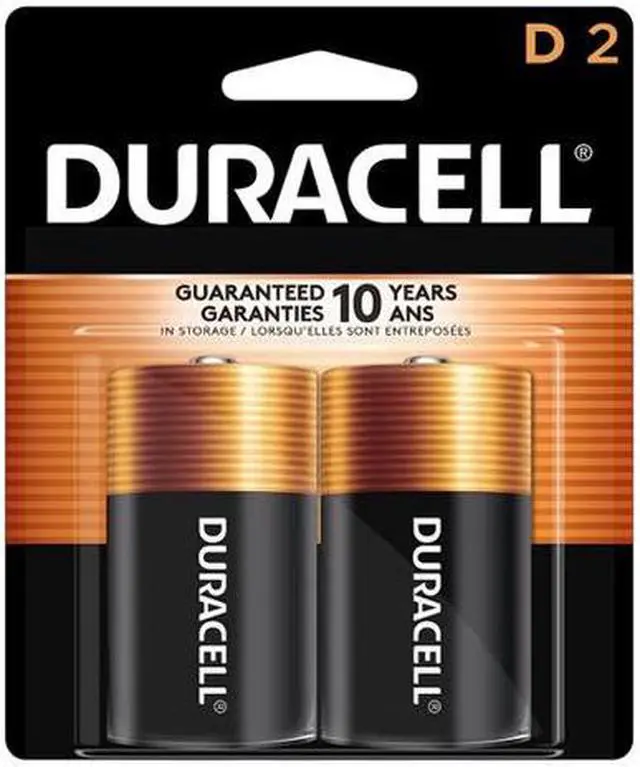 Main image of D Duracell MN1300B2 Alkaline Batteries (2 Card)