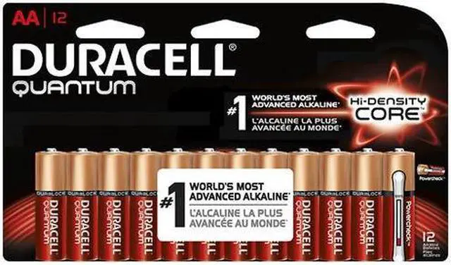 Main image of 96-Pack AA Duracell Quantum Alkaline Batteries (8 Cards of 12)