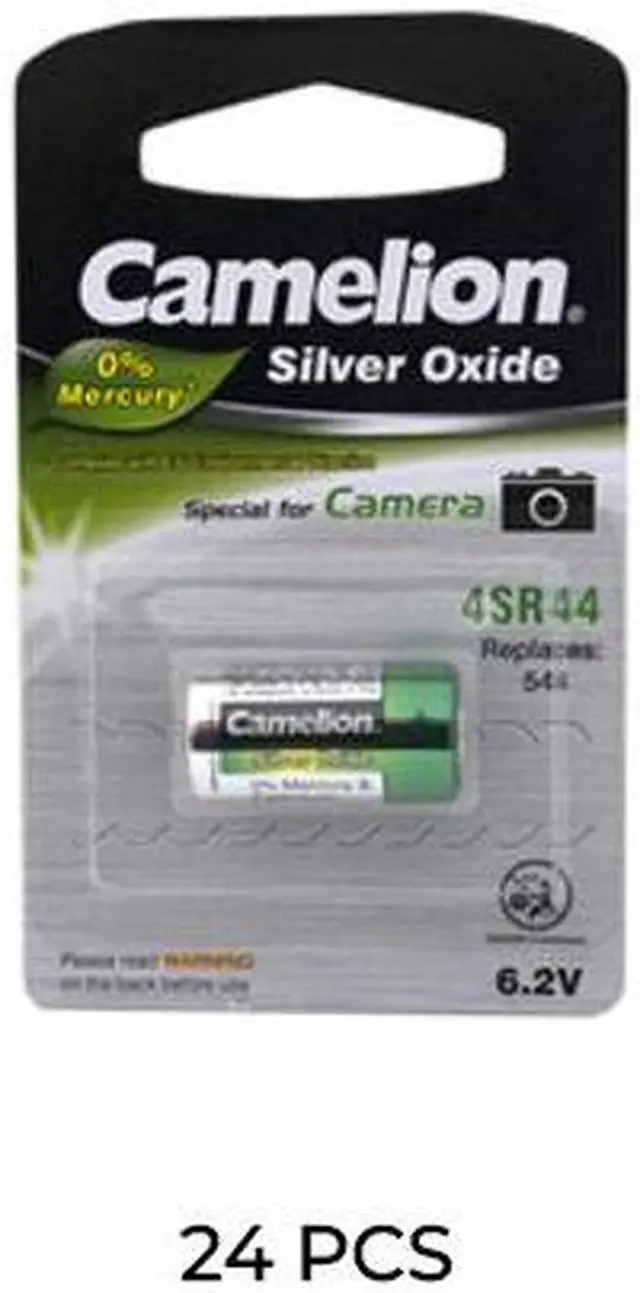 Main image of 24-Pack 4SR44 Camelion 6 Volt Silver Oxide Batteries