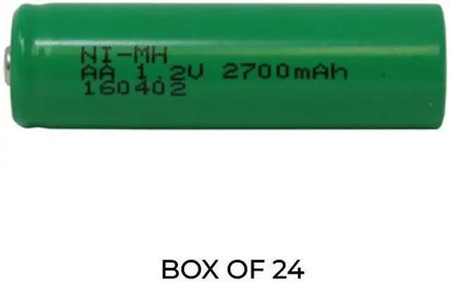 Main image of 24-Pack AA NiMH 2700 mAh Batteries