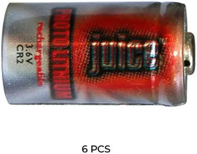 Main image of 6-Pack RCR2 3 Volt Lithium Ion Batteries