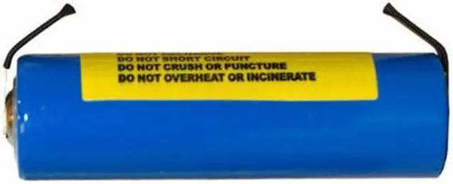 Main image of 3.6 Volt AA 2700 mAh Primary Lithium Battery with Tabs (ER14505)