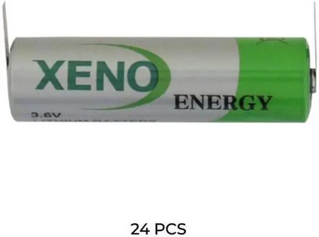 Main image of 24-Pack Xeno XL-060F 3.6V AA 2.4Ah Lithium Batteries with Tabs