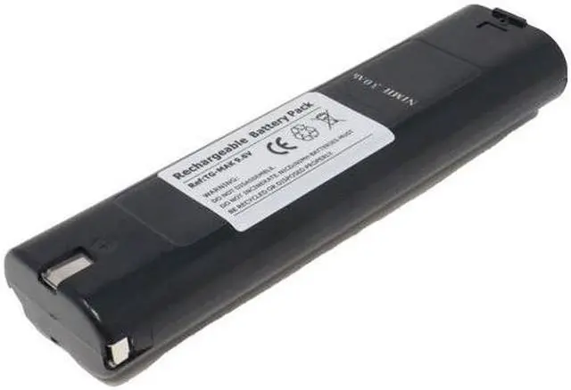 Main image of Makita 9.6 Volt 3000 mAh NiMH Replacement Battery (Rectangle)