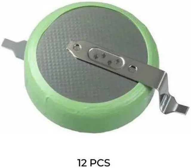 Main image of 12-Pack Panasonic BR1632A/FAN 3V Lithium Coin Cell Battery w/ Tabs