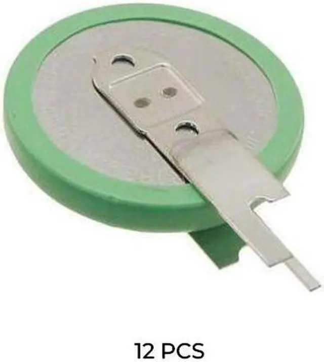 Main image of 12-Pack Panasonic BR1632A/VAN 3V Lithium Coin Cell Battery w/ Pins