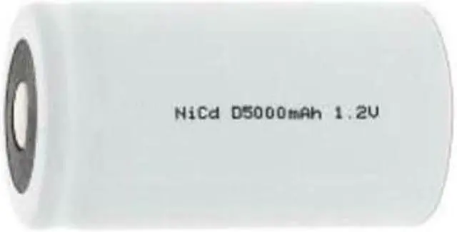 Main image of D NiCd Flat Top Battery (5000 mAh)